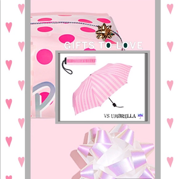 PINK Victoria's Secret Accessories - SALE!❤️Victoria’s Secret PINK Umbrella ☔️ BNWT